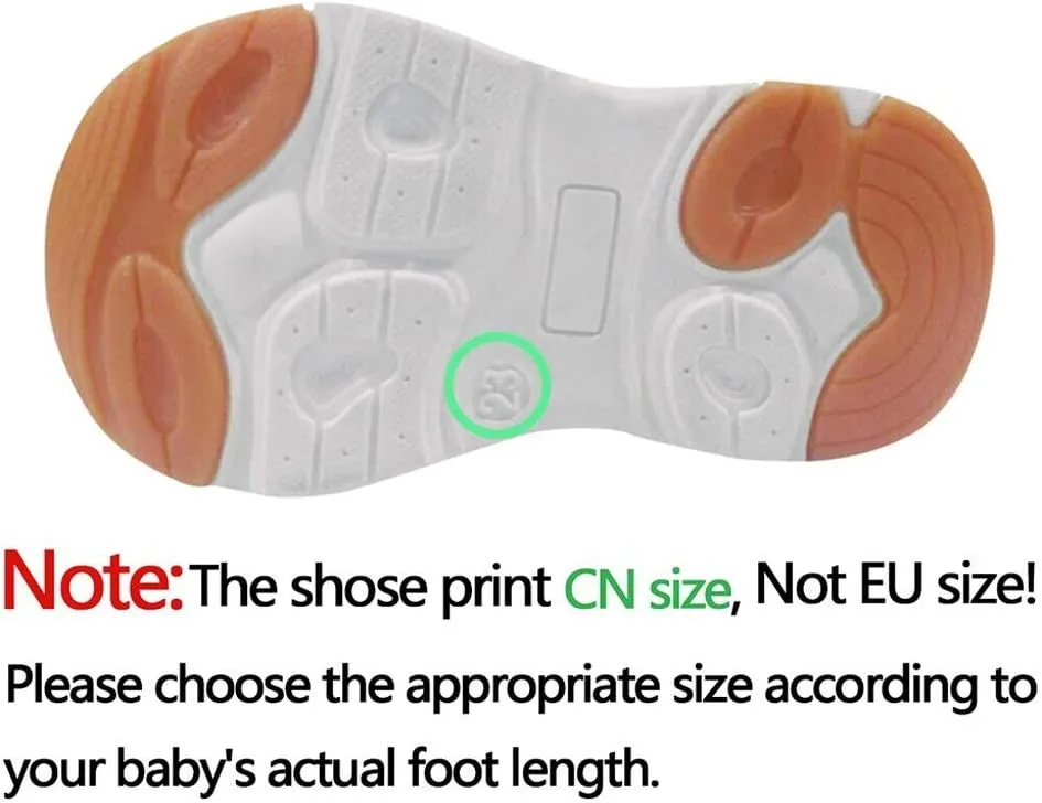 Baby Boys Girls LED Light Sneakers Walking Shoes Toddler Kids Mesh Luminous Non-Slip Breathable Outdoor Sport Shoes