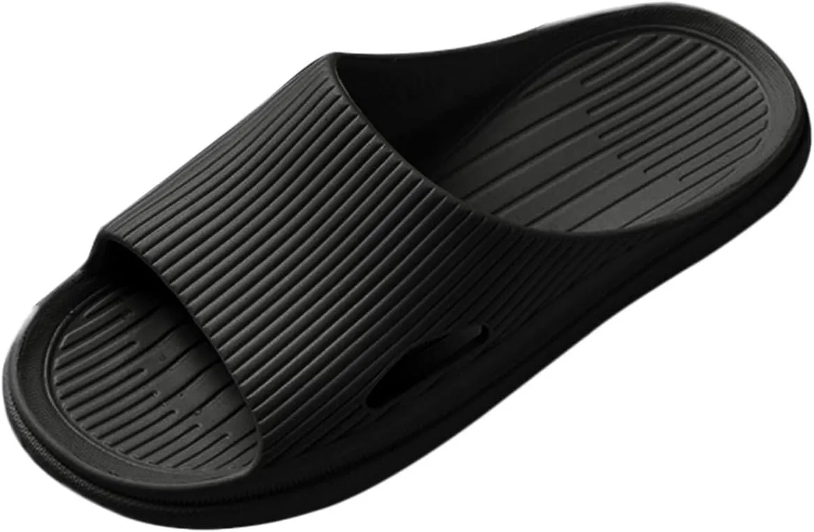 Bathroom Slippers Men Shower Shoes Women Mens Shower Shoes Womens Slides Lightweight Comfortable Beach Slippers