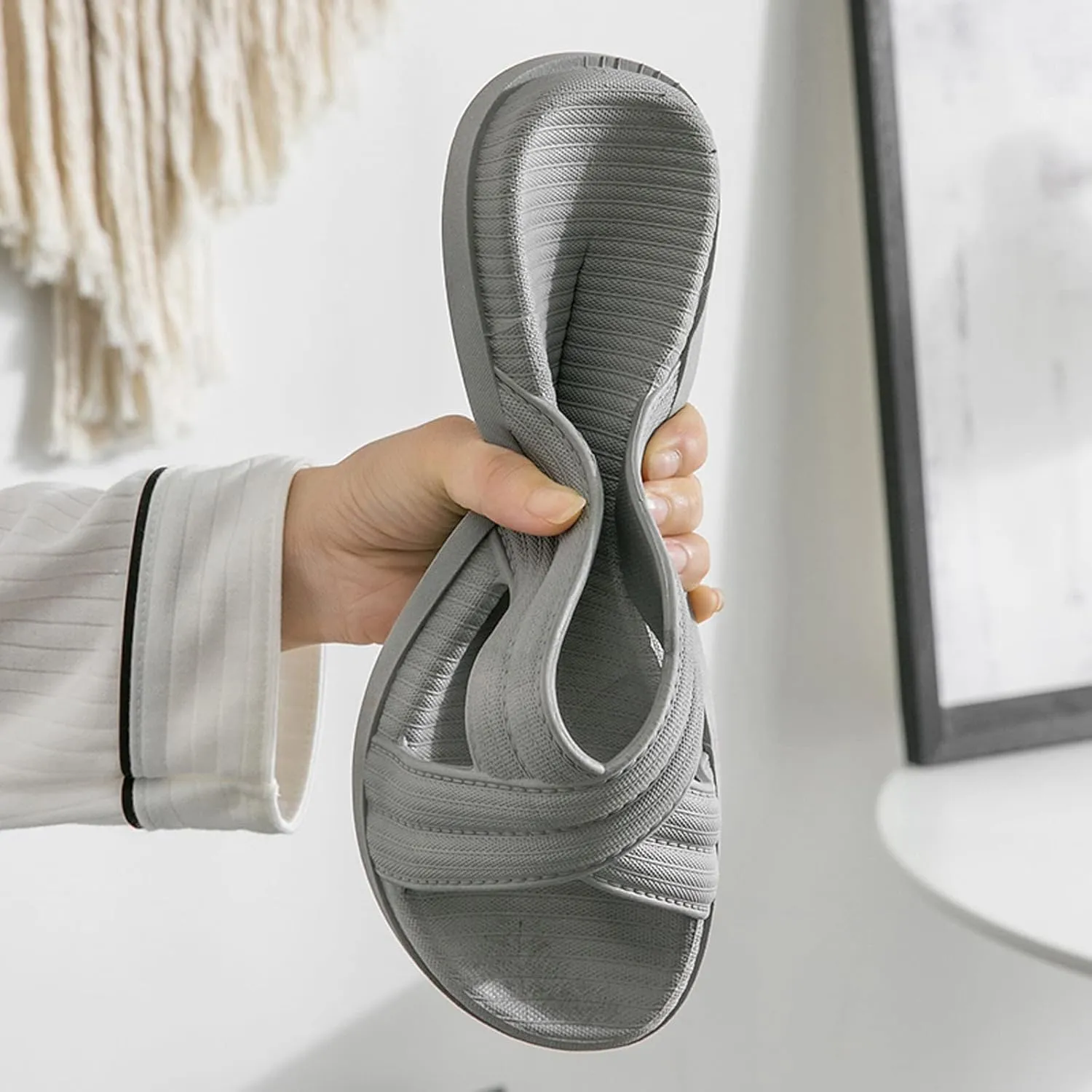 Bathroom Slippers Men Womens Slides Slides for Men for Women Gym Comfortable Ultra Comfort Slippers