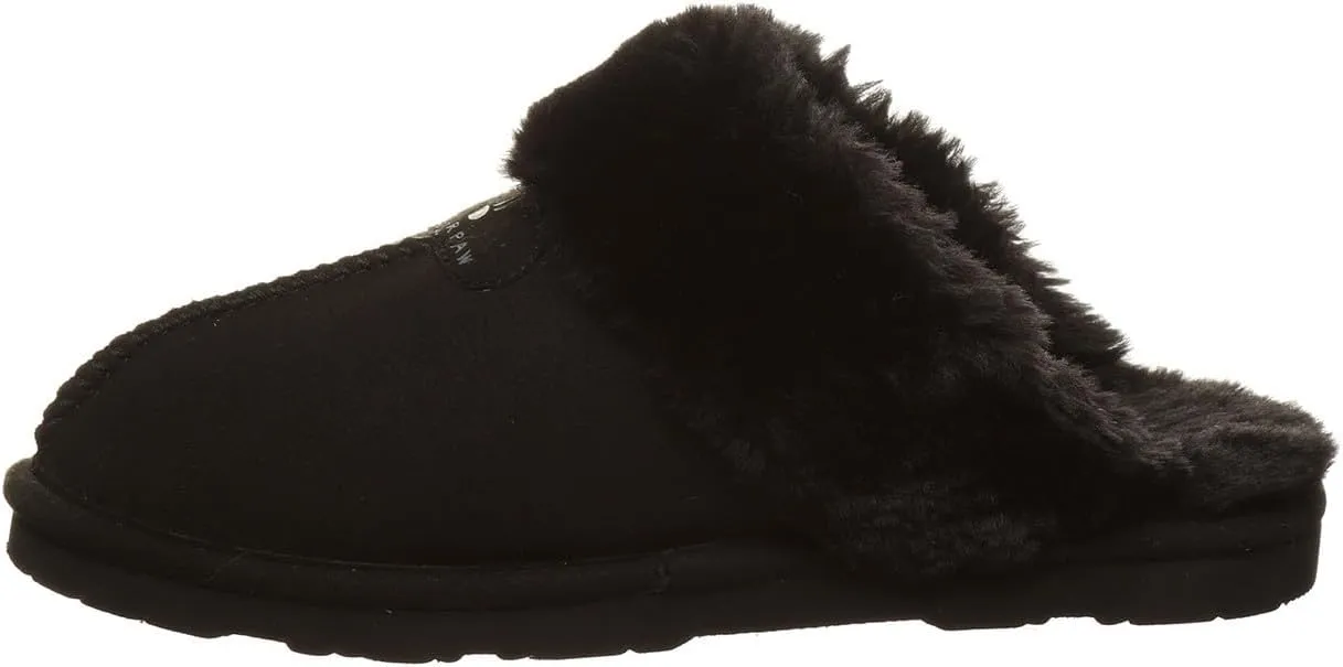 BEARPAW Womens Vegan Loki Slip On Vegan Slide Slippers