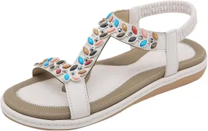 Breathable Summer Sandals for Women Comfortable Ankle Strap Outdoor Walking Shoes Versatile Sandals for Women