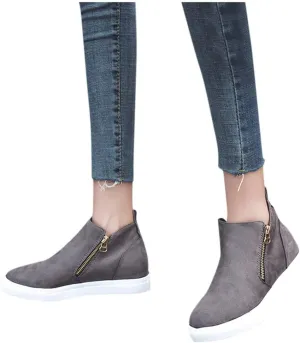 Casual Shoes for Women Wide Width Gibobby 2019 New Slide Hollow-Out Round Toe Casual Women's Outdoor Sneakers,Fashion Casual Hollow-Out Round Toe Slip On Shoes Flat for Women
