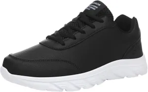 Casual Sport Shoes for Men Fashion Simple Daily Shoes Flat Bottom Lace up Comfortable Lightweight Rubber Sole Sneakers Soft Work Walking Shoe