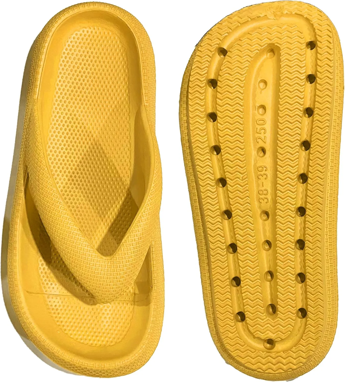 Cloud Flip Flops for Men Women Orthotic Lightweight Beach Slides Pillow Soft Slides Sandals Cushion Beach Flip Flops EVA Comfy Bath Spa Walking Sandals Pool Thong Slippers