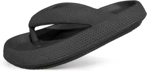 Cloud Flip Flops for Men Women Orthotic Lightweight Beach Slides Pillow Soft Slides Sandals Cushion Beach Flip Flops EVA Comfy Bath Spa Walking Sandals Pool Thong Slippers