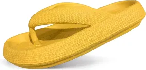 Cloud Flip Flops for Men Women Orthotic Lightweight Beach Slides Pillow Soft Slides Sandals Cushion Beach Flip Flops EVA Comfy Bath Spa Walking Sandals Pool Thong Slippers