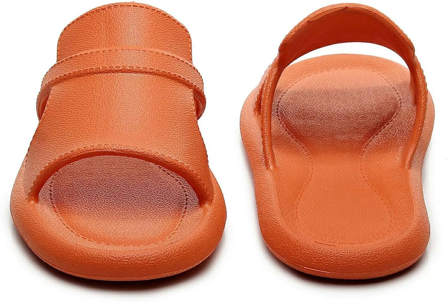 Crazy Lady Women's House Slippers Shower Shoes Outdoor Indoor Slides Soft Flat Comfy Anti-Slip Sandals