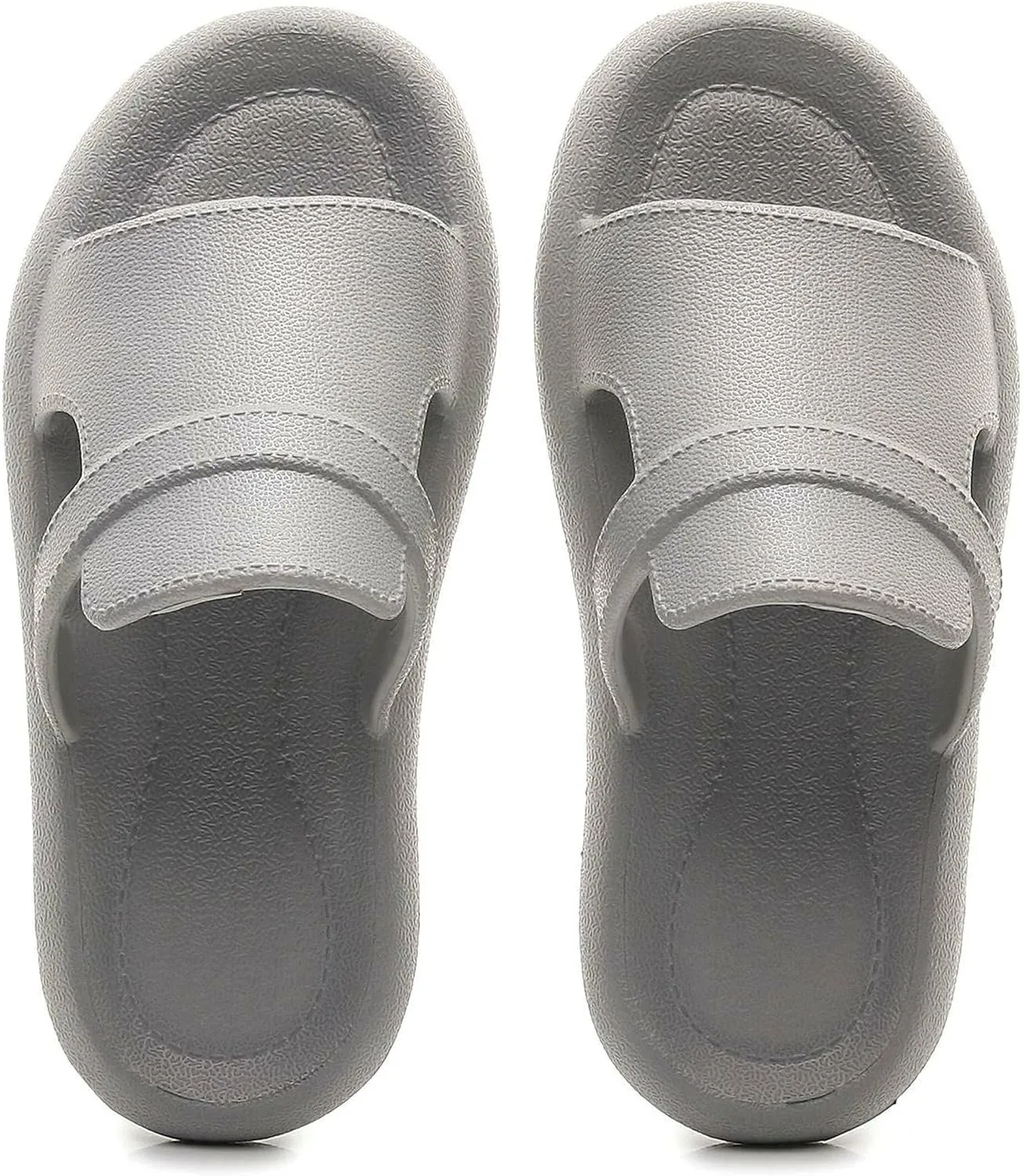 Crazy Lady Women's House Slippers Shower Shoes Outdoor Indoor Slides Soft Flat Comfy Anti-Slip Sandals