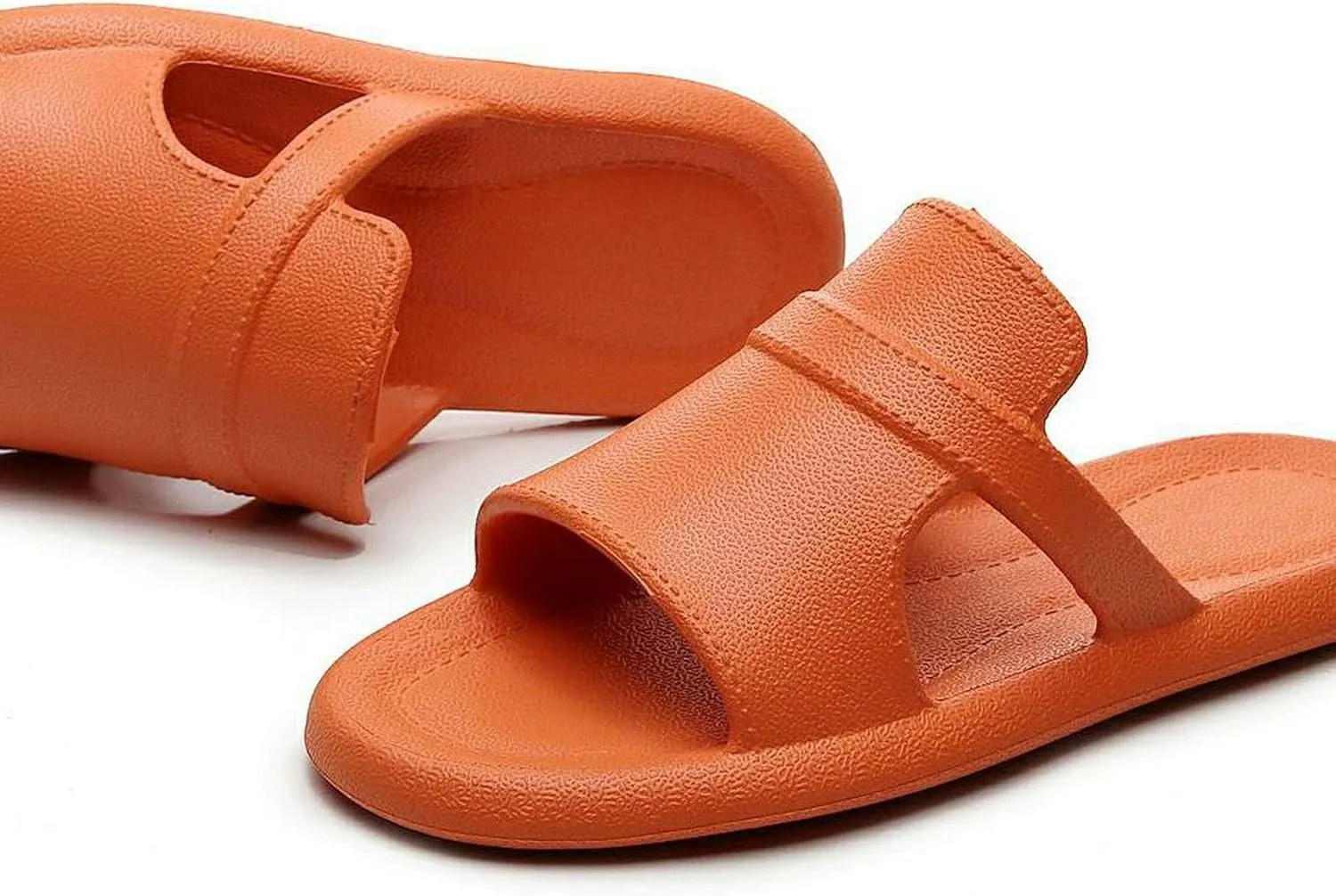 Crazy Lady Women's House Slippers Shower Shoes Outdoor Indoor Slides Soft Flat Comfy Anti-Slip Sandals