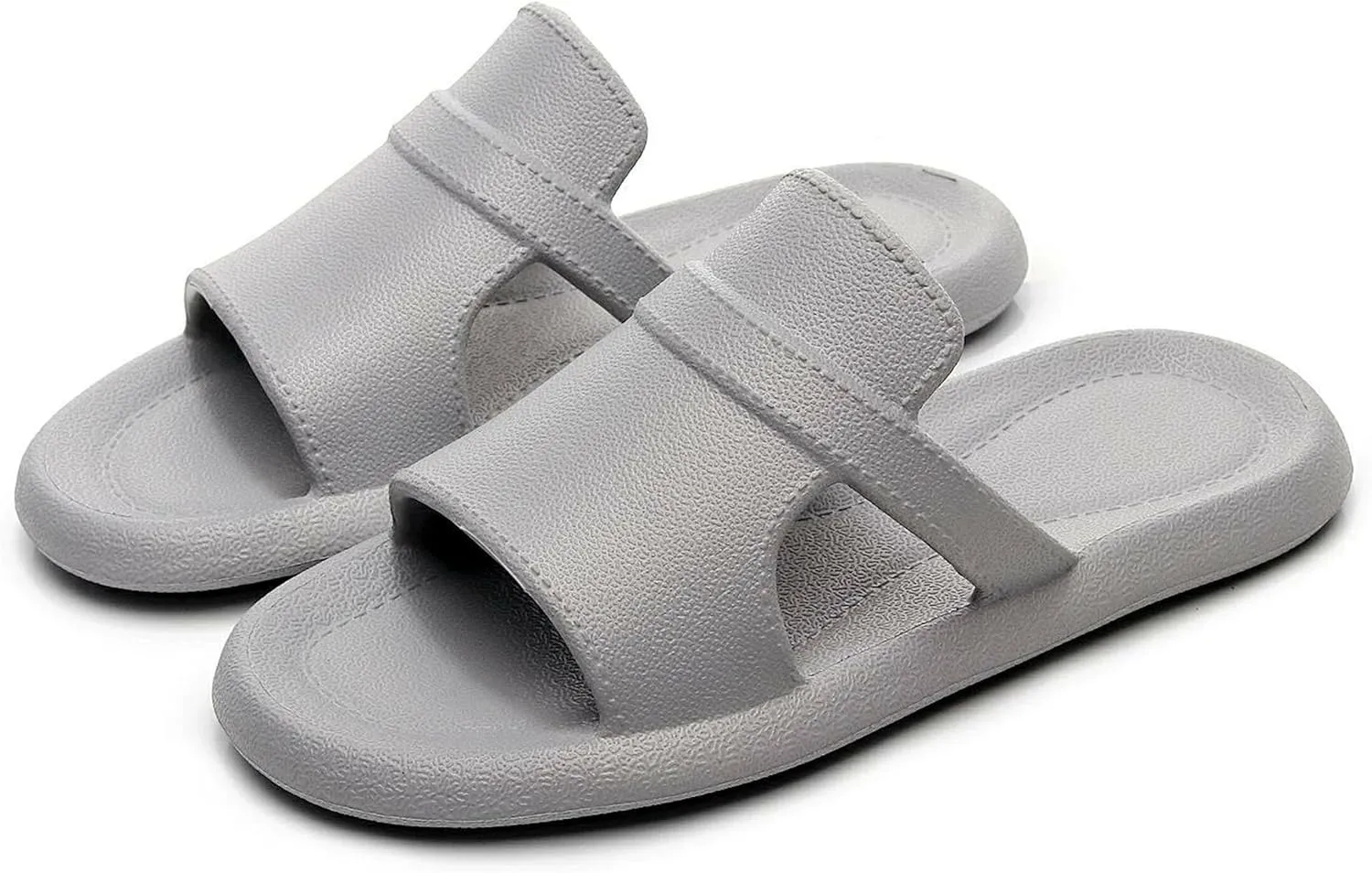 Crazy Lady Women's House Slippers Shower Shoes Outdoor Indoor Slides Soft Flat Comfy Anti-Slip Sandals