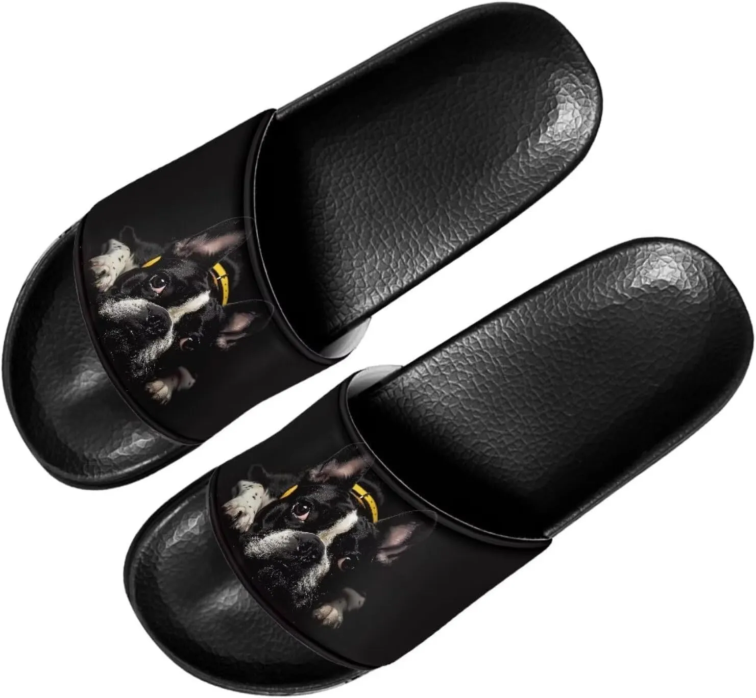 Forchrinse Women Soft Non Slip Sandals Flat Slides for Beach Pool Shower Home Slippers