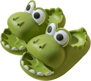 Generic Kids Unisex Dinosaur Slides Fun Animal Pattern Slipper Lightweight Cozy Non-Slip Sandals for Bathroom Outdoor, Ouc825tVh
