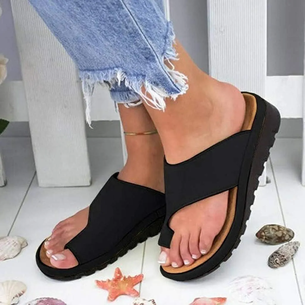 Gibobby Sandals for Women Wide Width,2019 Summer Comfy Platforms Sandal Shoes Beach Holllow Shoe Casual Flip Flops Slippers
