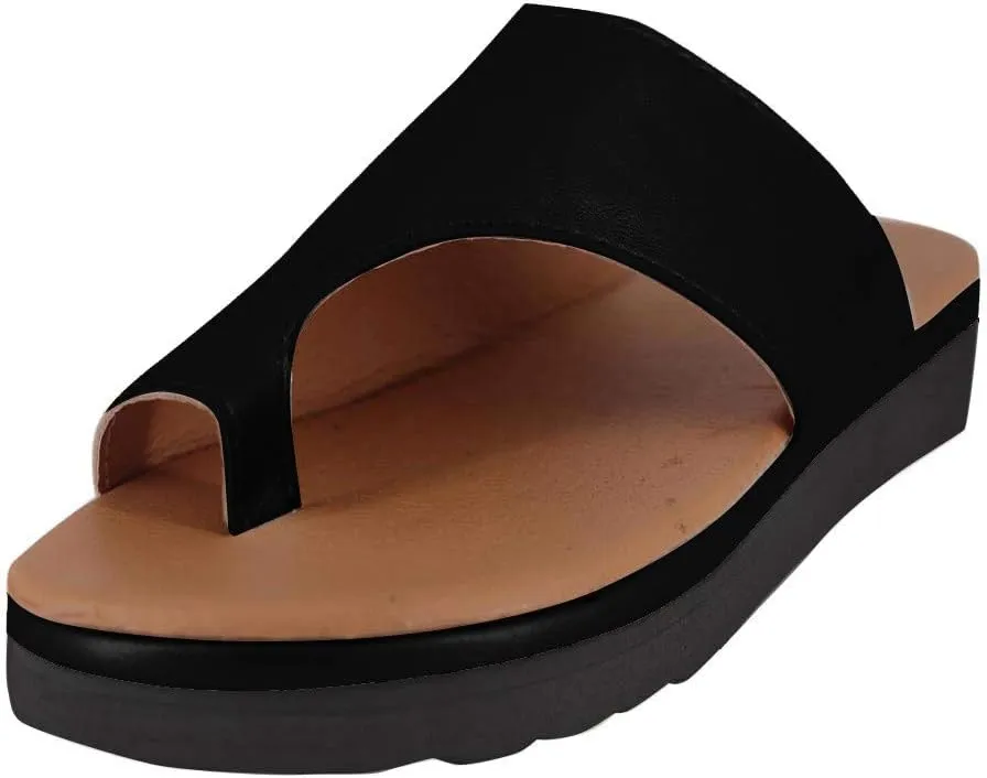 Gibobby Sandals for Women Wide Width,2019 Summer Comfy Platforms Sandal Shoes Beach Holllow Shoe Casual Flip Flops Slippers