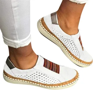 Gibobby Walking Shoes for Women Slip ons,New Wedge Sneakers Women's Outdoor Sneakers Fashion Casual Hollow Fashion Casual for Women Wedge Sneakers