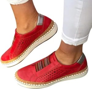 Gibobby Walking Shoes for Women Slip ons,New Wedge Sneakers Women's Outdoor Sneakers Fashion Casual Hollow Fashion Casual for Women Wedge Sneakers