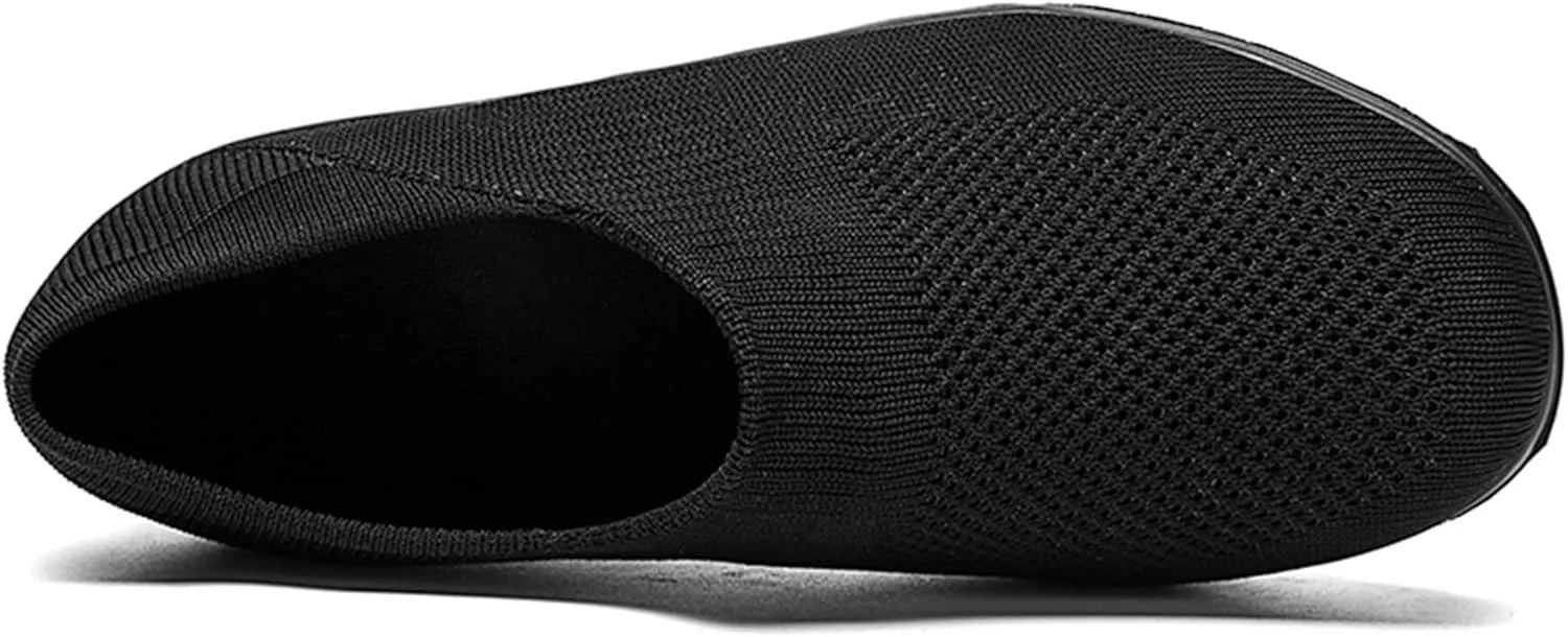 Gym Shoes for Women Weight Lifting Non Slip Work Shoes Women Size 11 Nurse Shoes for Women Comfortable Wide Women's Fashion Sneakers Lace-Up Woven Knit Upper Tenis OrtopéDicos De Mujer