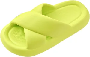 Indoor Slipper Mens Bath Slippers Women and Men Cloud Slides Bathroom Slipper Water Shoe Dry Quickly Drainage Hole