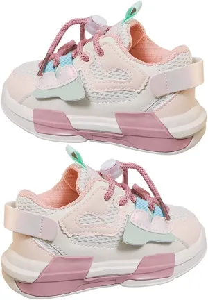 Kids Basketball Shoes Super Light Sneakers with Lace-Up High-Top Sneakers Running Non-Slip Sport Shoes Tennis Shoes