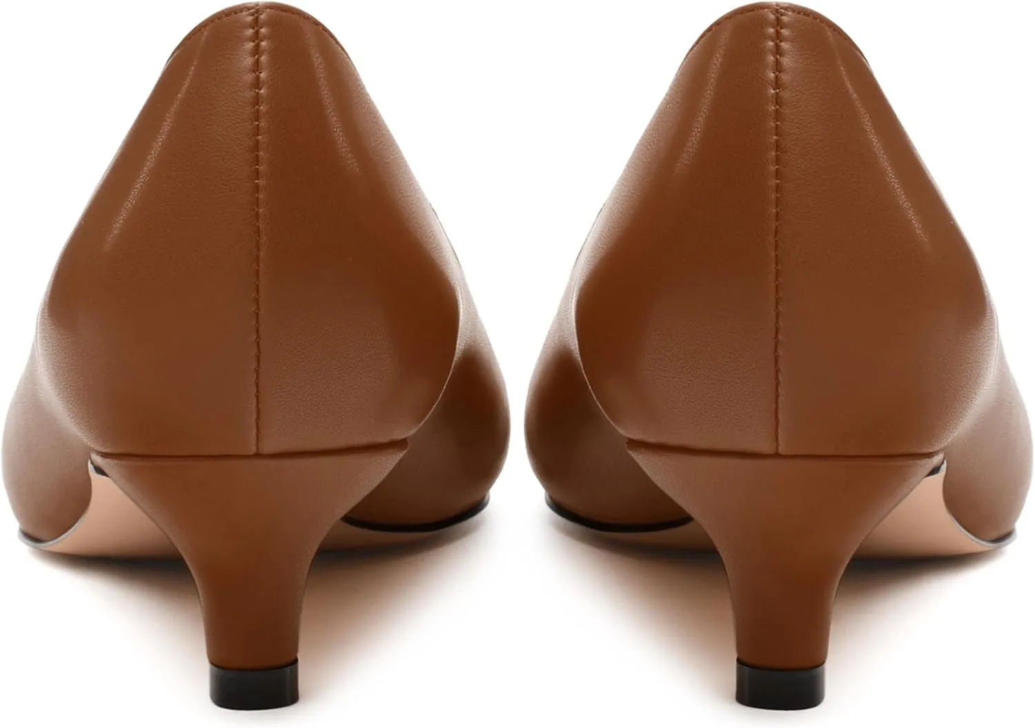 Kitten Heels for Women, Pointed Toe Kitten Low Heels Bow Tie Women's Pumps, Comfortable Dress Wedding Office Daily Shoes