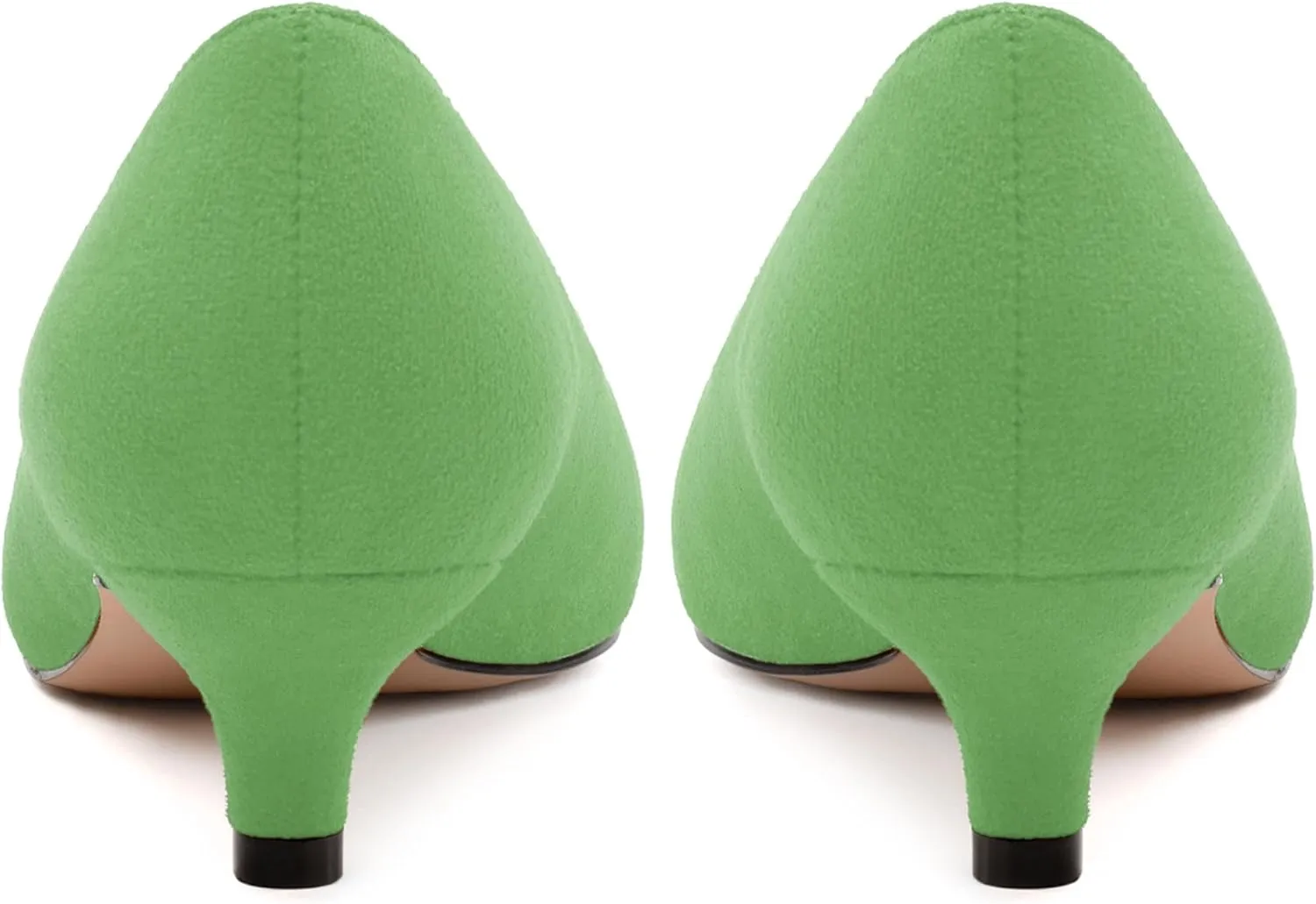 Kitten Heels for Women, Pointed Toe Kitten Low Heels Bow Tie Women's Pumps, Comfortable Dress Wedding Office Daily Shoes