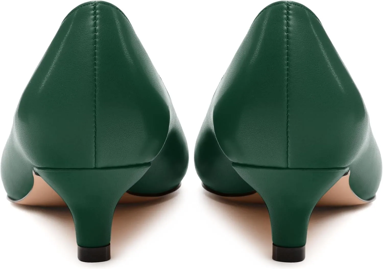 Kitten Heels for Women, Pointed Toe Kitten Low Heels Bow Tie Women's Pumps, Comfortable Dress Wedding Office Daily Shoes
