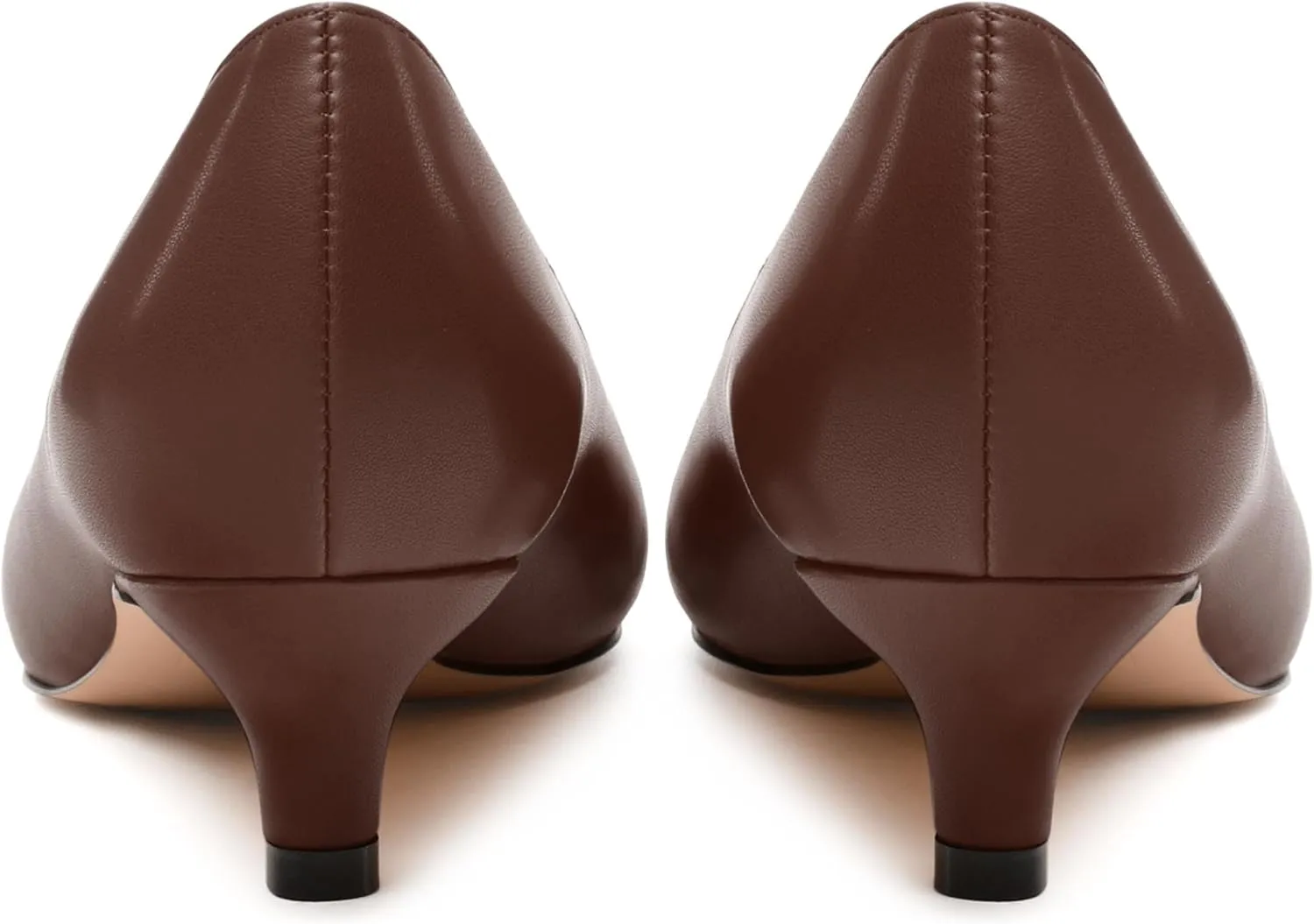 Kitten Heels for Women, Pointed Toe Kitten Low Heels Bow Tie Women's Pumps, Comfortable Dress Wedding Office Daily Shoes