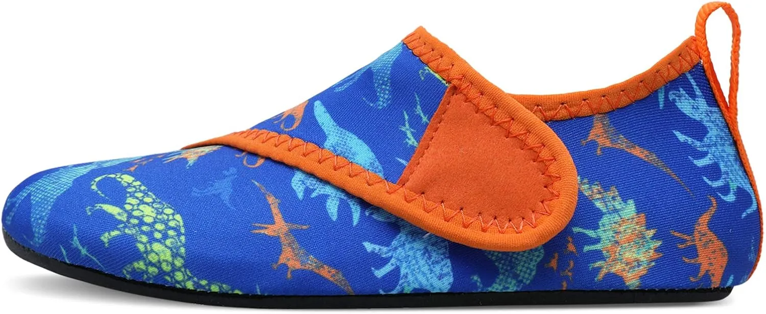 L-RUN Toddler Water Shoes Barefoot Aqua Socks Kids Swim Shoes for Beach Pool Surfing Yoga