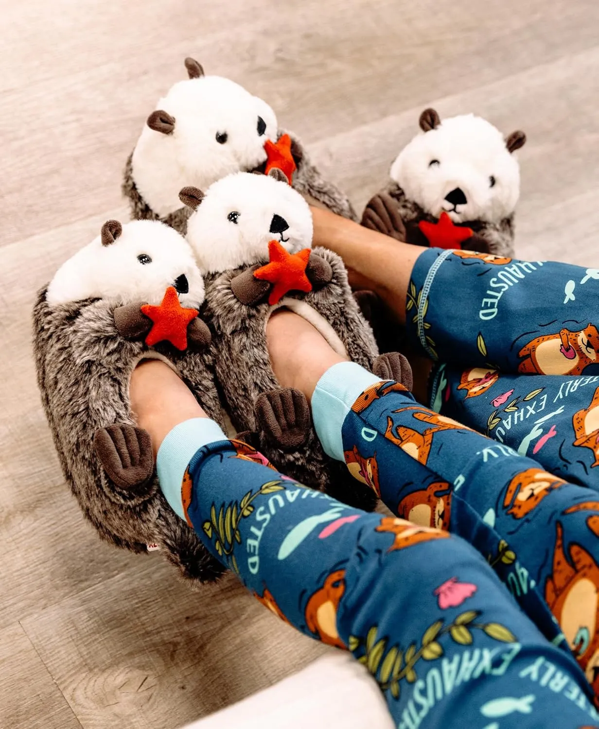 Lazy One Animal Critter Slippers for Kids and Adults, Cute and Cozy Slippers
