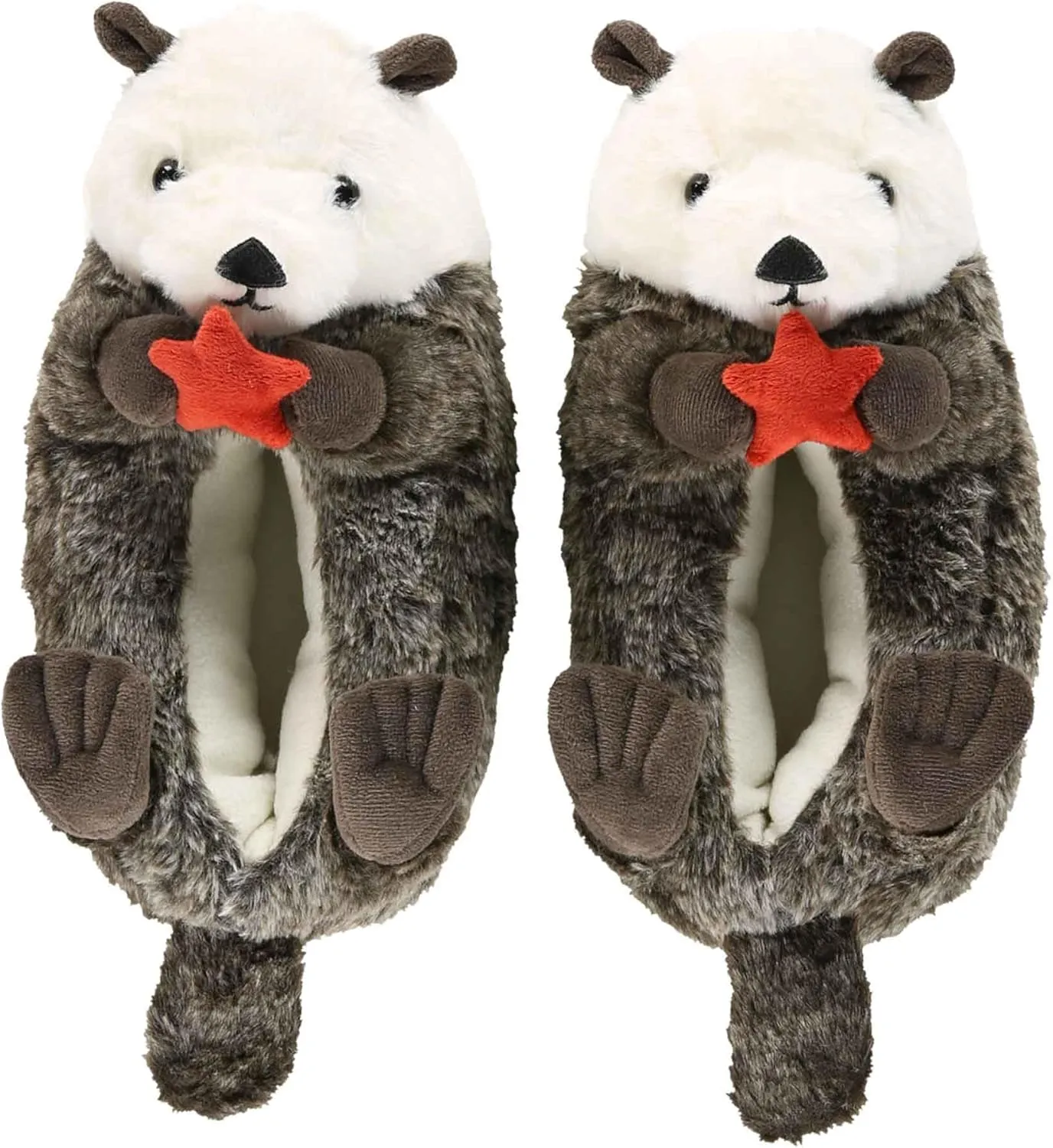 Lazy One Animal Critter Slippers for Kids and Adults, Cute and Cozy Slippers