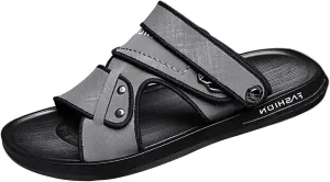 Men Shoes Flat Sandals Use Slippers Beach Wear Fashionable Sandals And Slippers Comfort Shoes