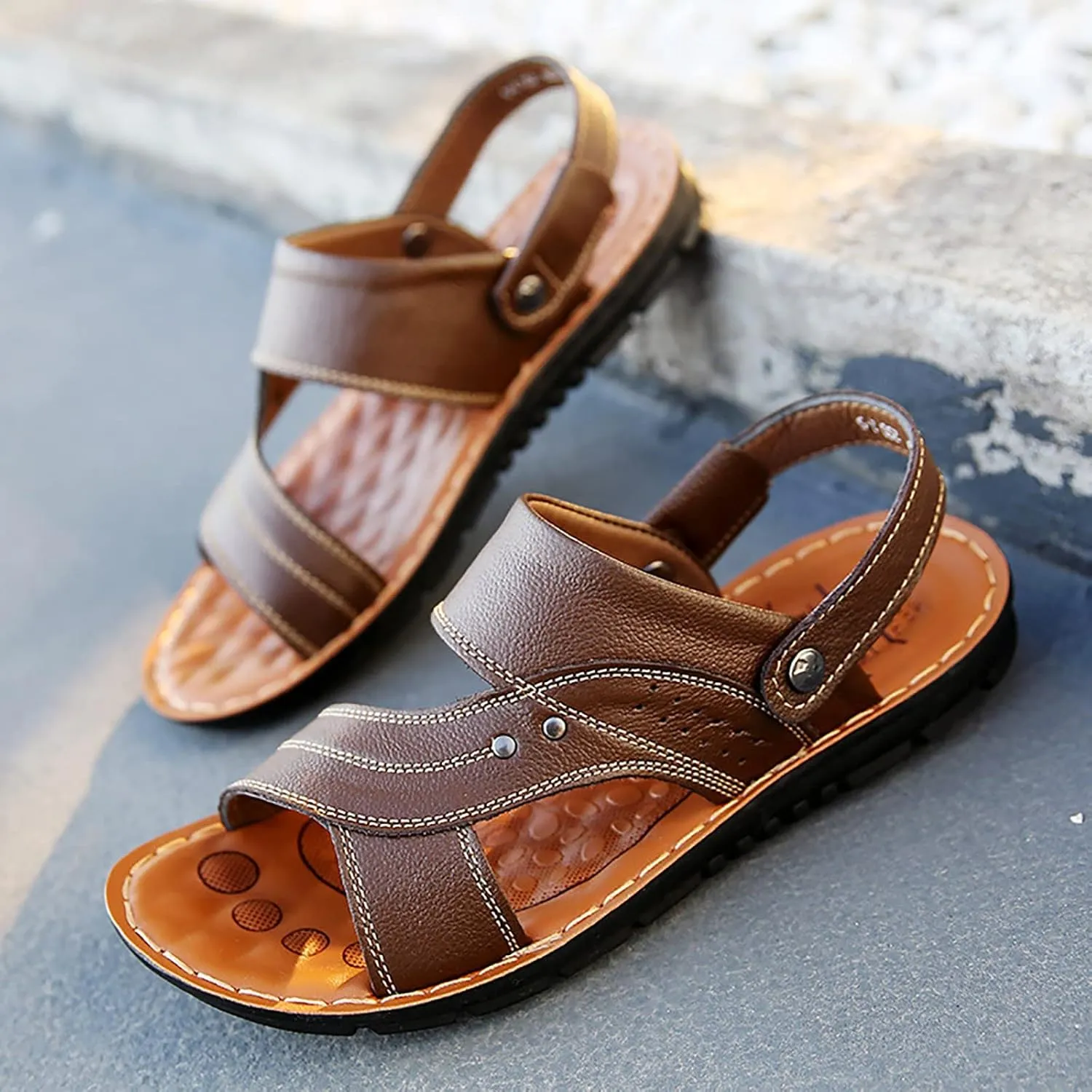 Mens Athletic Sandals Non Slip Sandals Sport Casual Beach Sandal Mens Beach Sport Outdoor Hiking Sandal