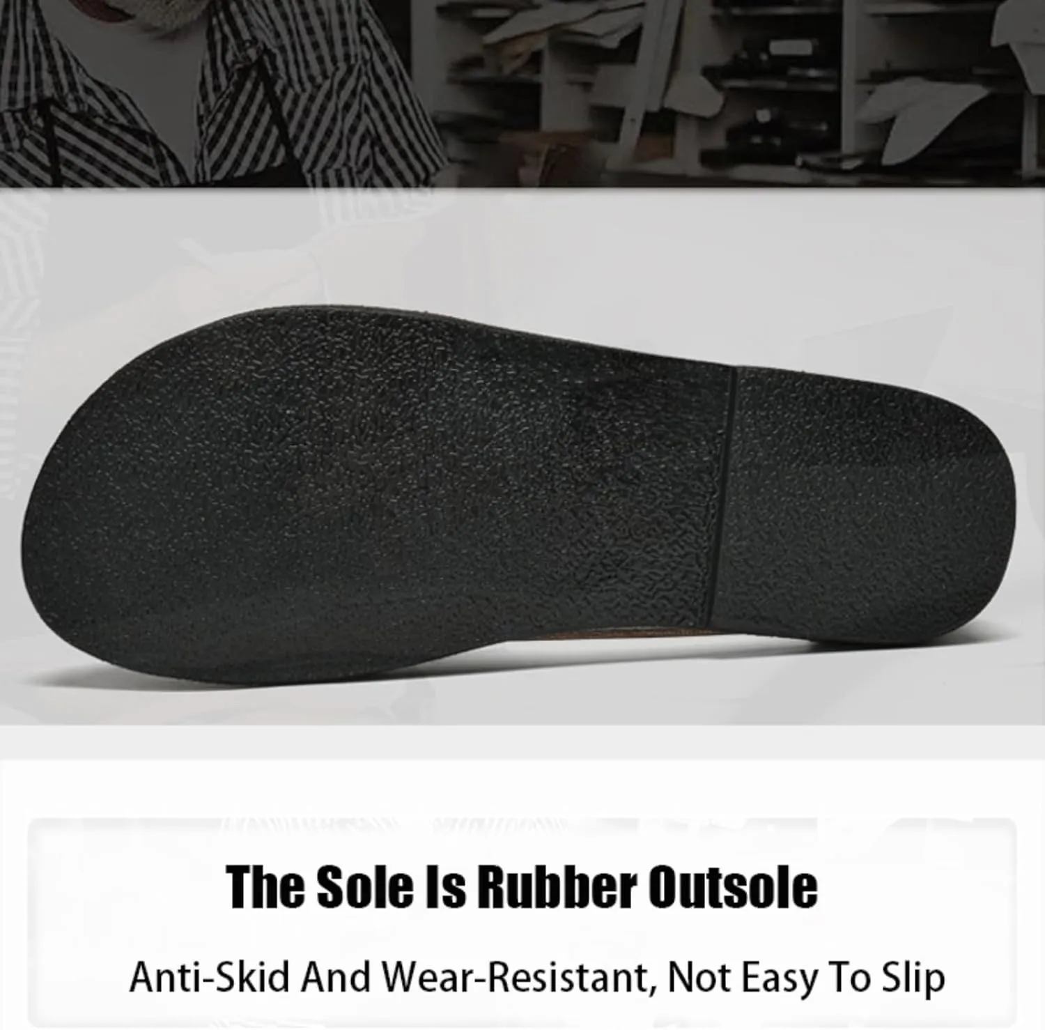 Men's Genuine leather Handmade Strappy Flat Sandals adjustable back Hook and loop open toe Outdoor Sandals Summer Casual vacation beach Sandals
