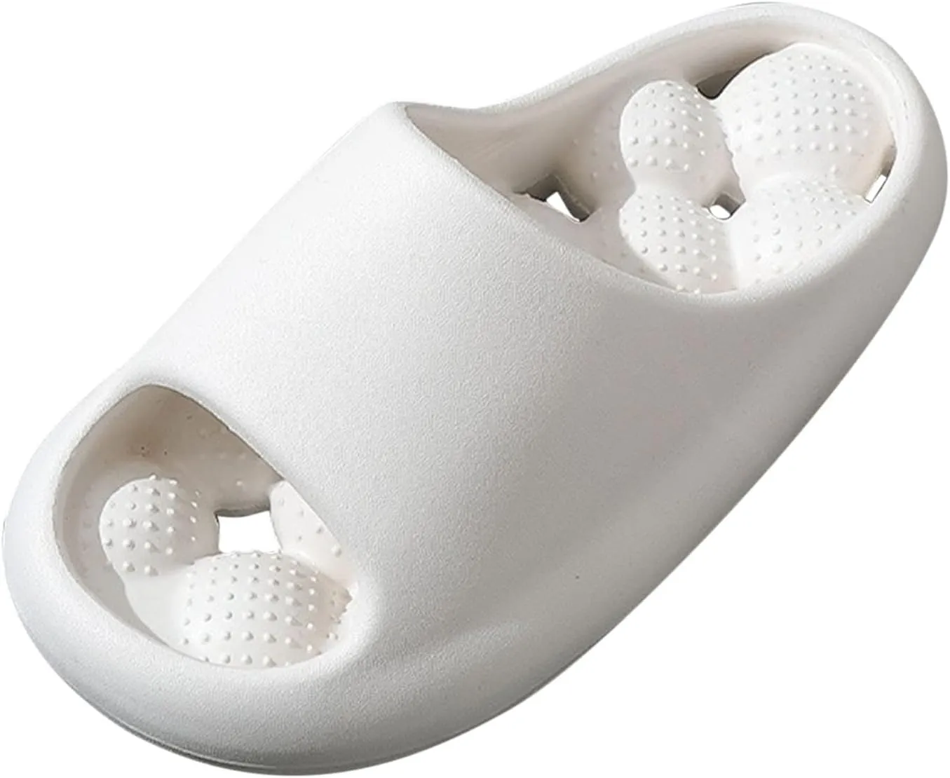 Mens Slides Womens Slides Bathroom Slippers Men Shower Shoes Women Open Toe Indoor Outdoor Pool Slippers