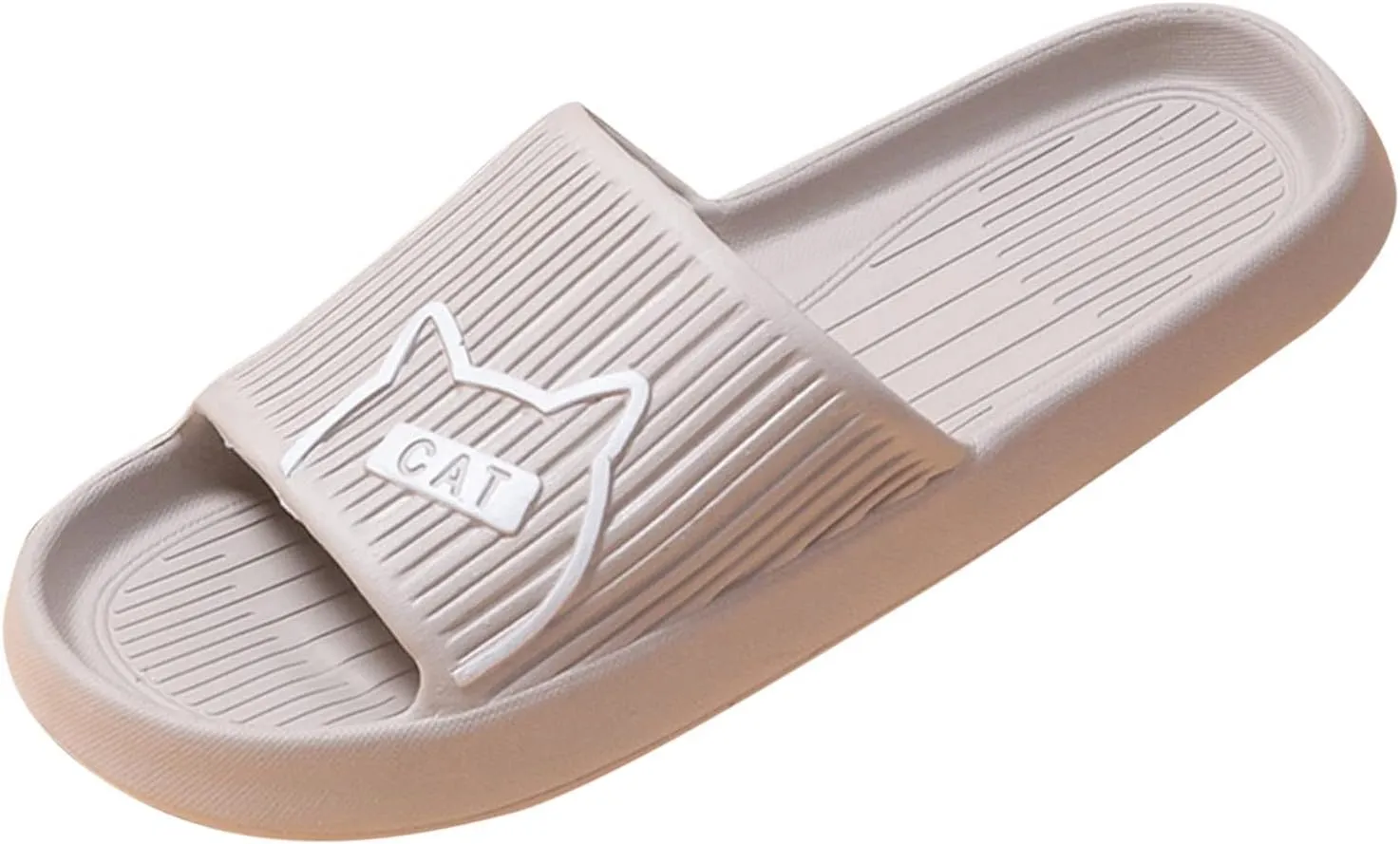 Mens Slippers Shower Shoes Women Mens Shower Shoes Womens Slides Living Room Bathroom Soft Sole Slippers