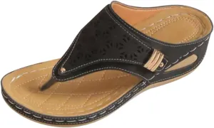 Orthopedic Flip Flops Women Arch Support Slip On Wide Width Sandals Plantar Fasciitis Comfortable Summer Slides 2025