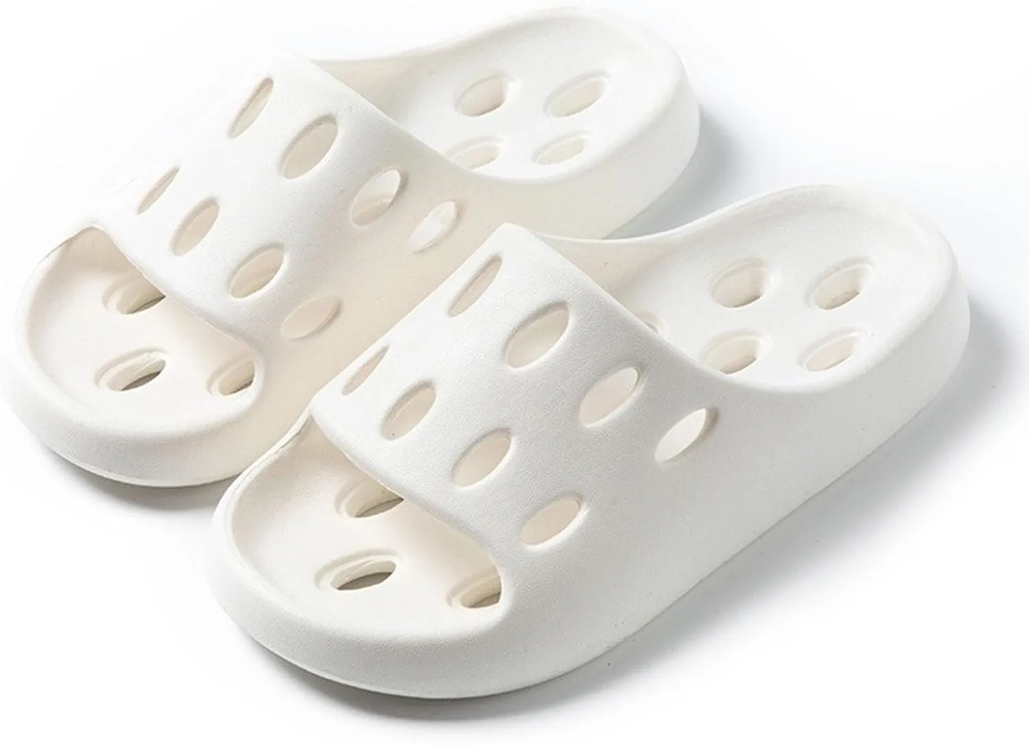 Pillow Slippers Women and Men Indoor Slipper Mens Bath Slippers Cloud Slides Comfortable Open Toe Non Slip