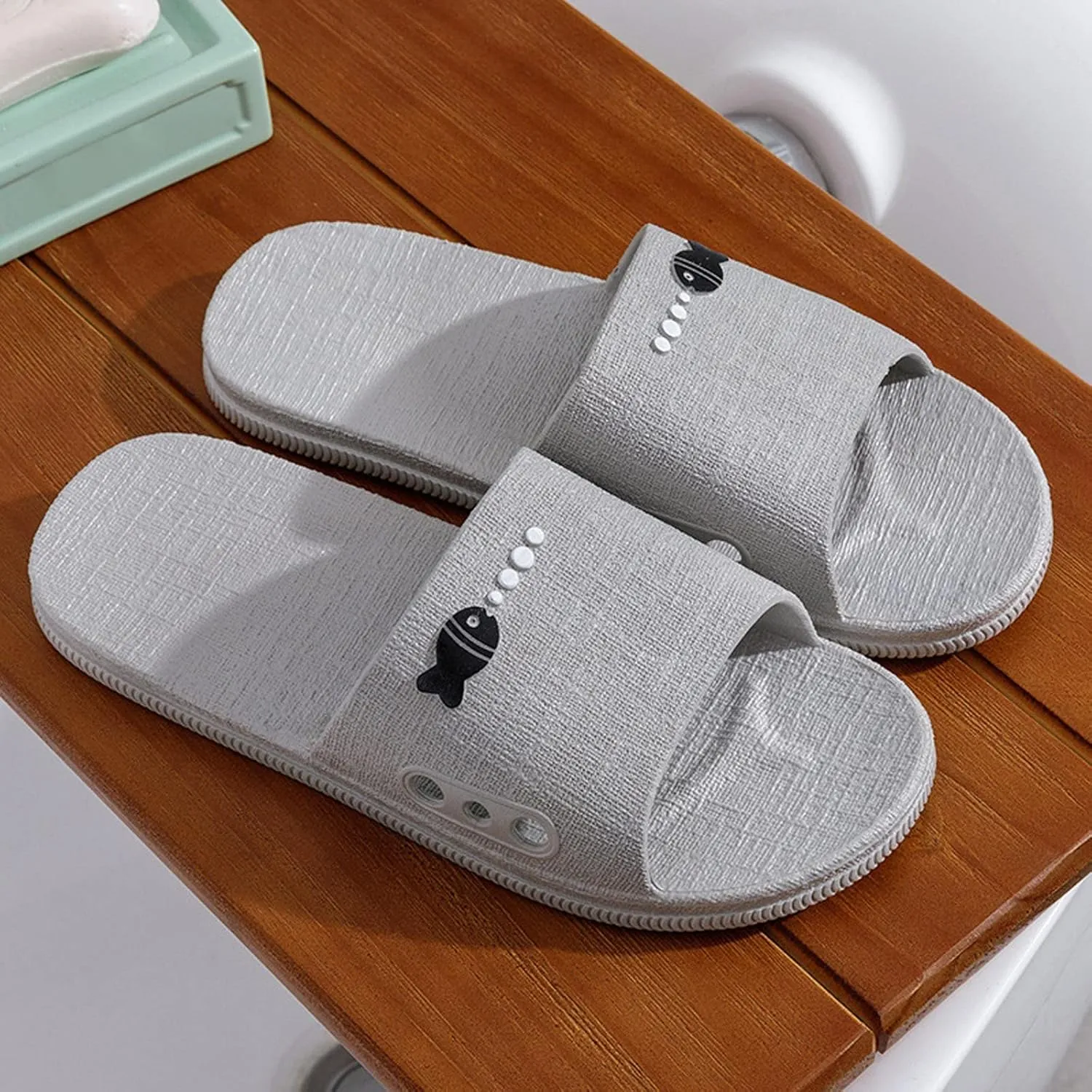 Shower Shoes Shower Shoes Women Non Slip Bathroom Slippers Mens Slides Mens Slippers Bathroom House and Pool Sandals