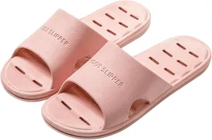 Shower Slides for Women Comfortable Quick Drying Shower Slippers Beach Non Slip Sandals Cloud Slippers for Women
