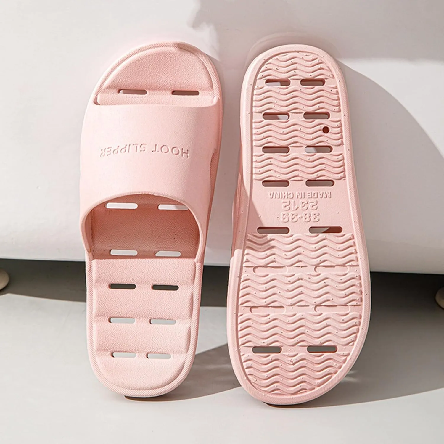 Shower Slides for Women Comfortable Quick Drying Shower Slippers Beach Non Slip Sandals Cloud Slippers for Women