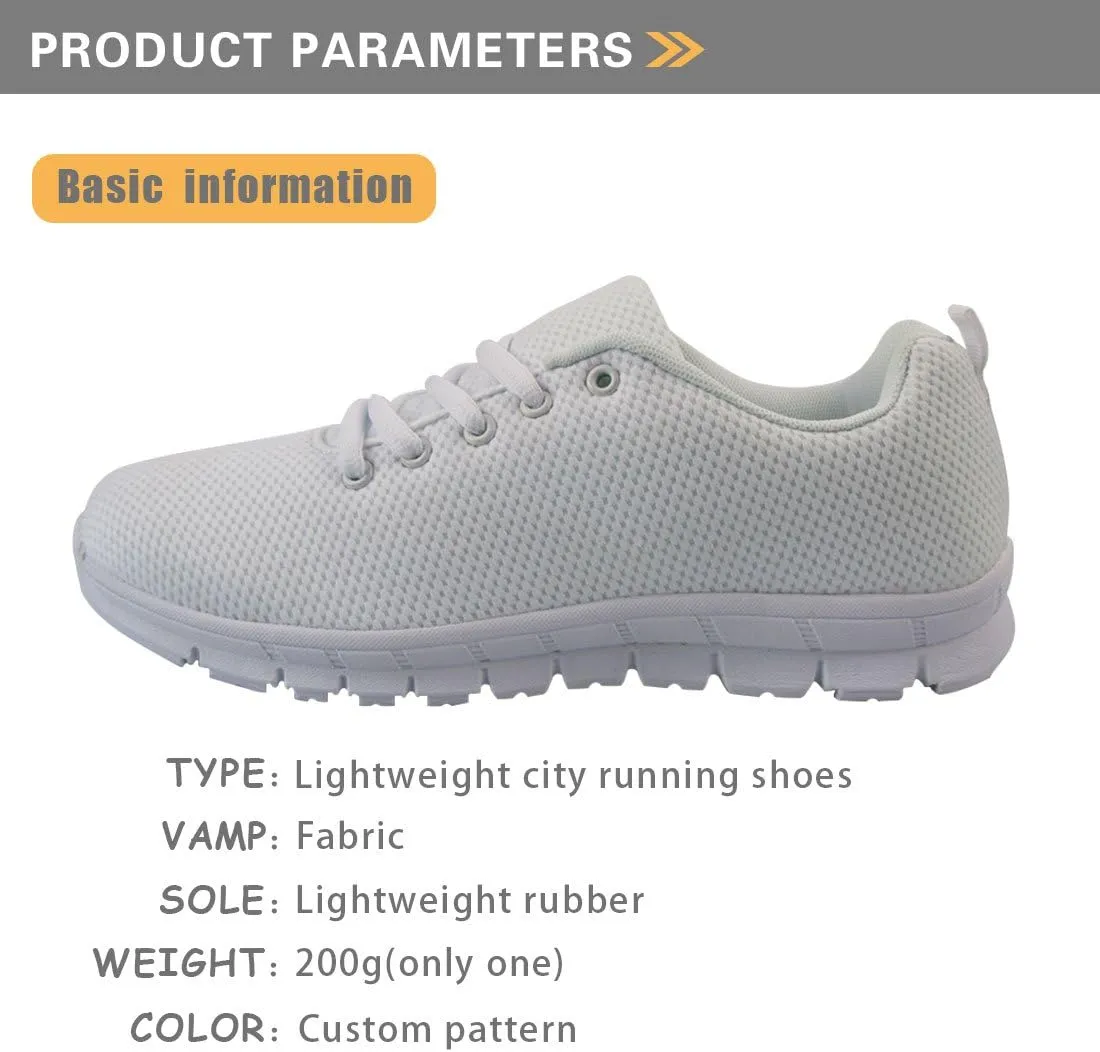 Showudesigns 3D Animal Design Casual Sport Run Shoes Women Comfortable Sneaker