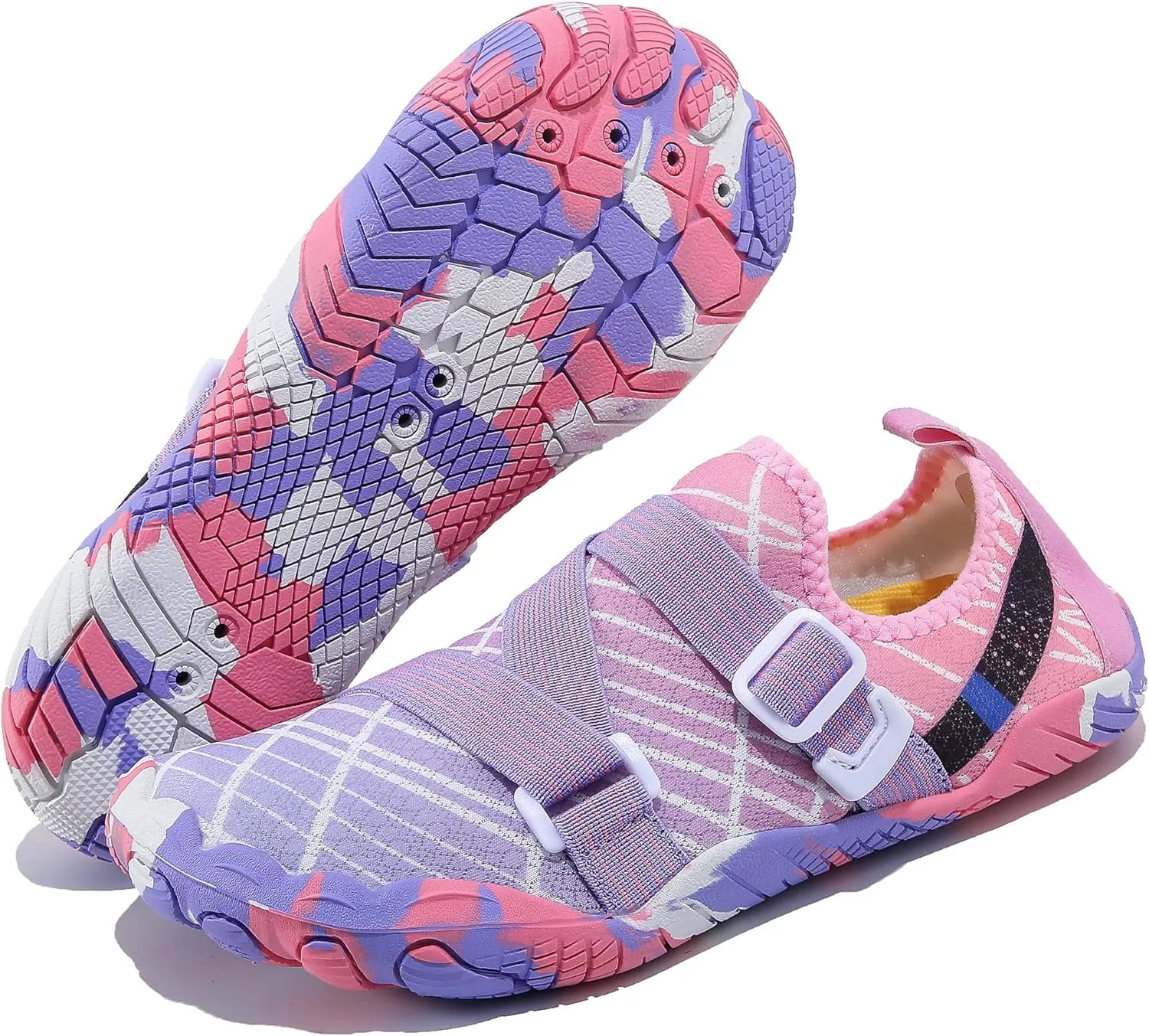 SIPUHK Womens Mens Water Shoes Quick Dry Slip-on Barefoot for Swim Surf Diving Beach Pool Aqua Sports Walking Yoga