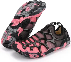 SIPUHK Womens Mens Water Shoes Quick Dry Slip-on Barefoot for Swim Surf Diving Beach Pool Aqua Sports Walking Yoga