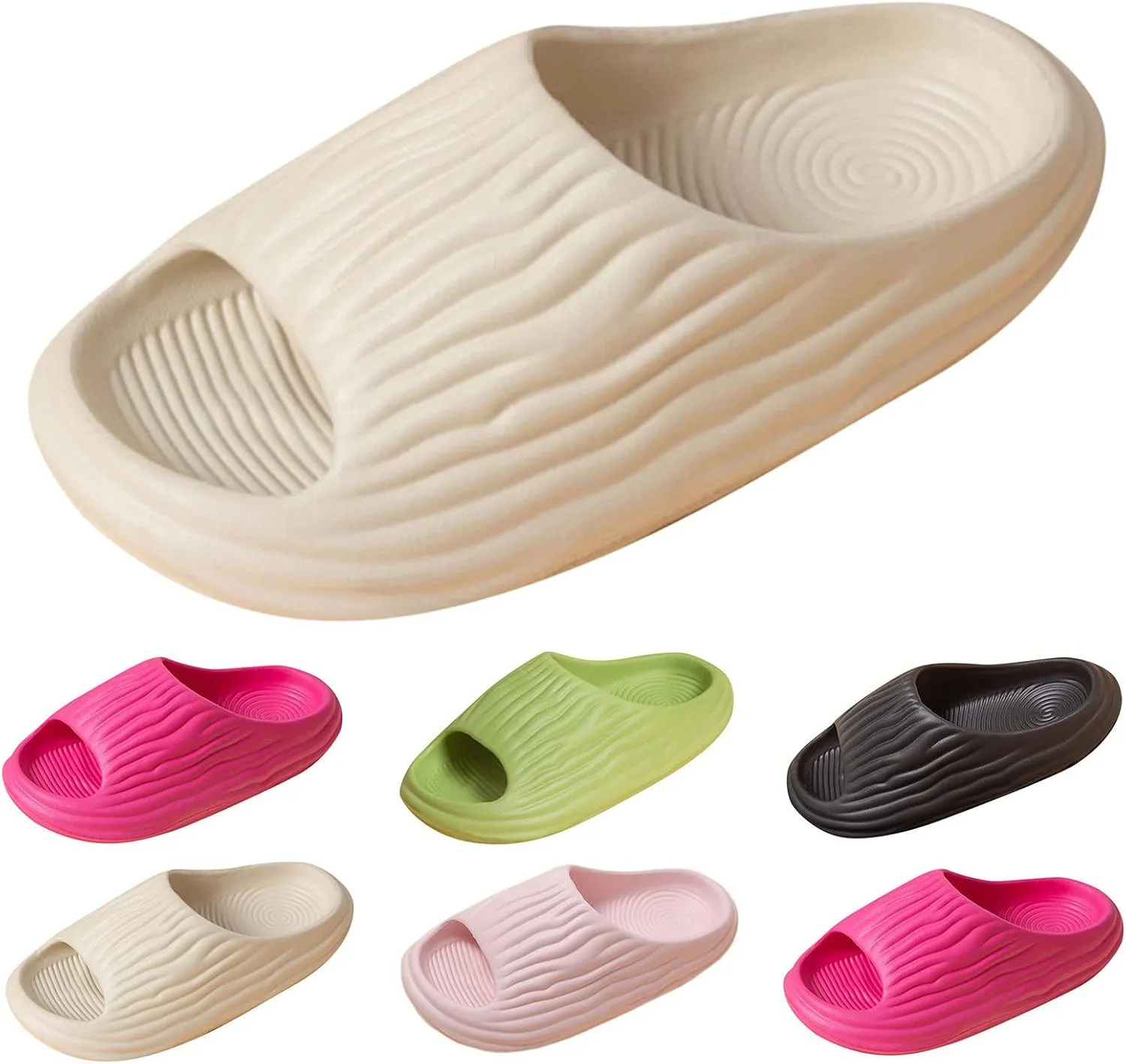 Slides for Men Shower Shoes Women Mens Shower Shoes Womens Slides Ultimate Comfort Lightweight Quick Drying Slippers