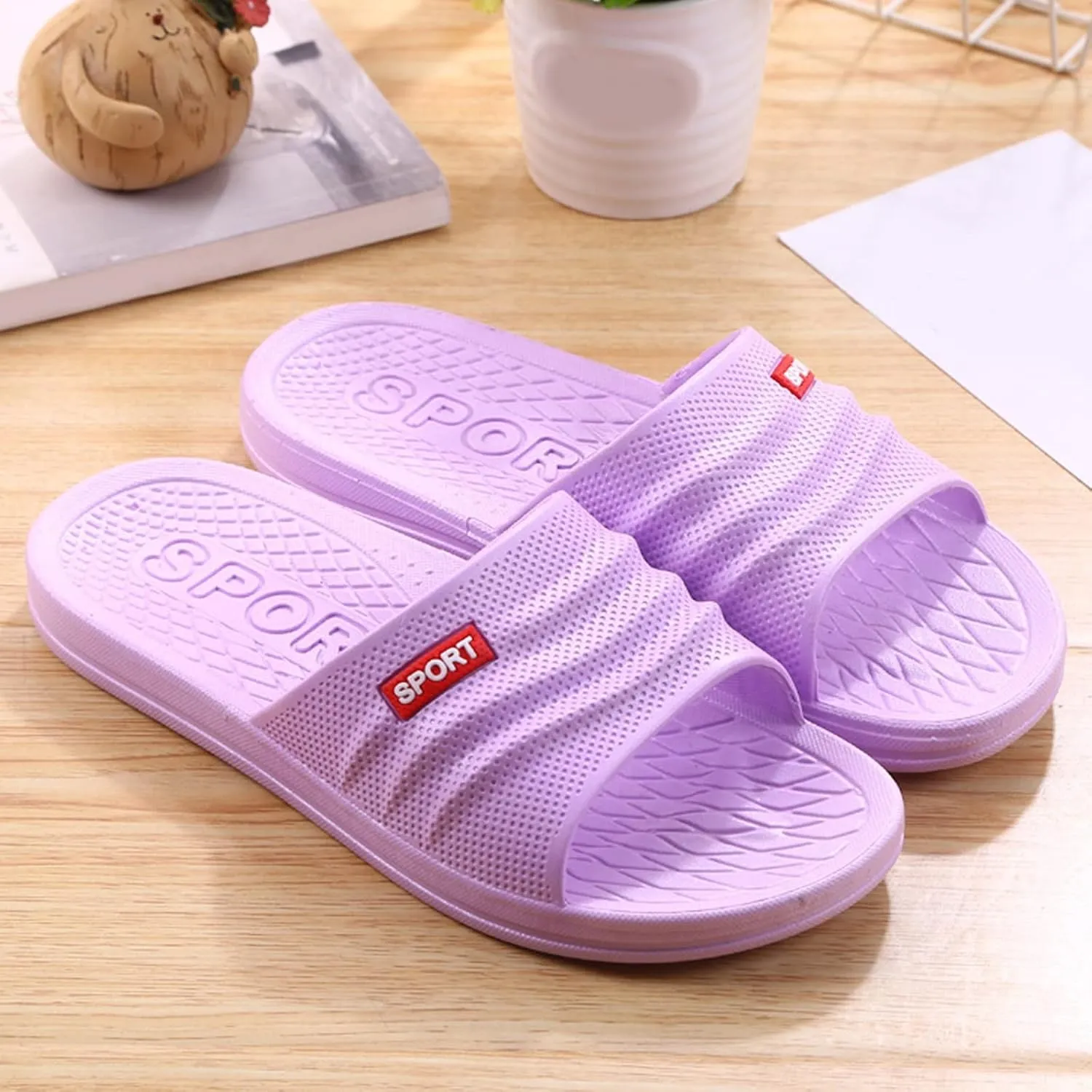 Slides for Men Shower Shoes Women Mens Slippers Slides for Women Ultimate Comfort Living Room House Slippers