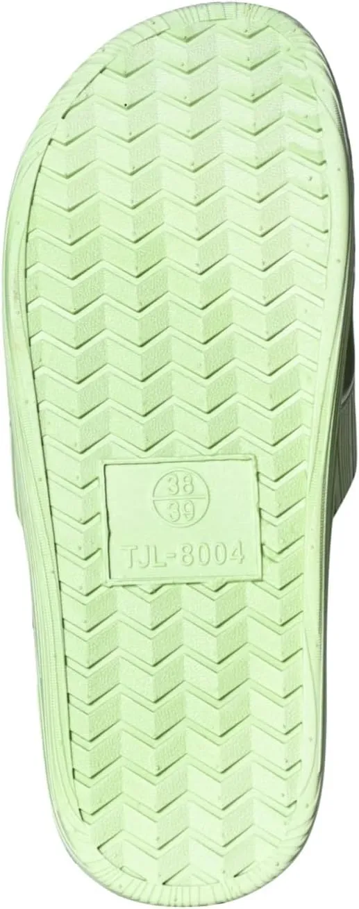Slides for Women and Men Quick-dry Shower House Slippers Anti-slip Sandals