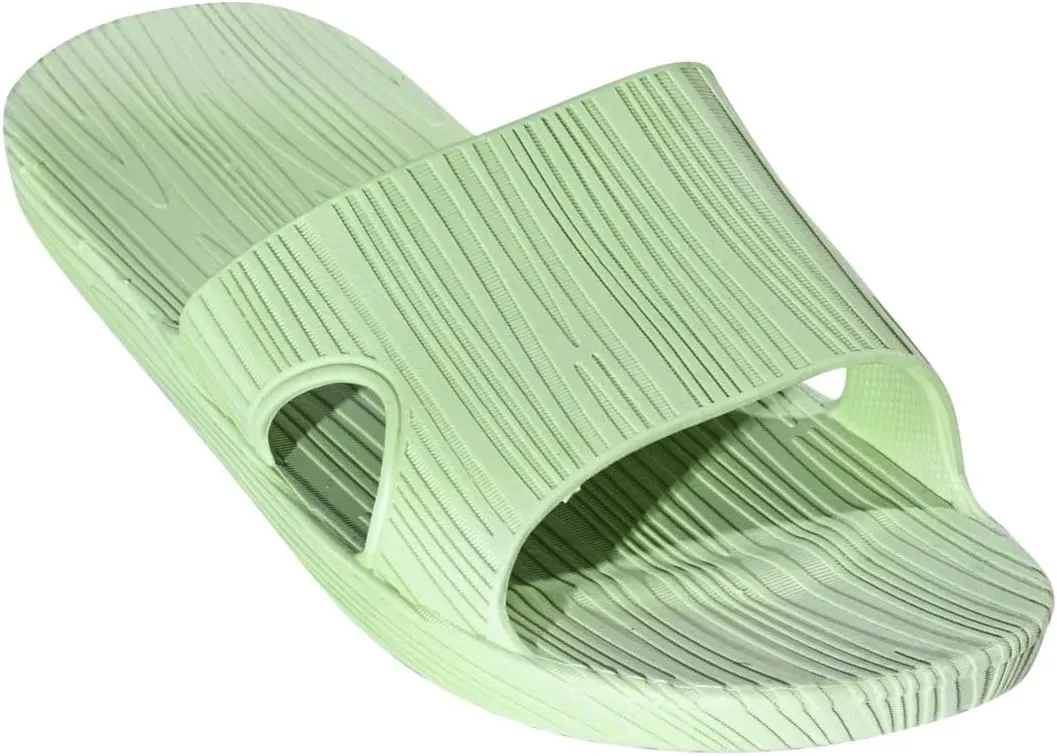 Slides for Women and Men Quick-dry Shower House Slippers Anti-slip Sandals