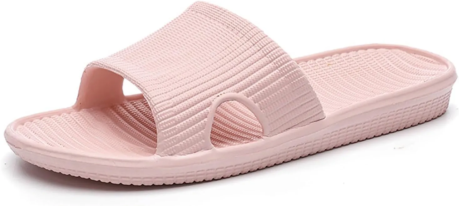 Summer Slides Sandals for Women Quick Drying Non Slip Slippers Beach Non Slip Sandals Shower Slides for Women