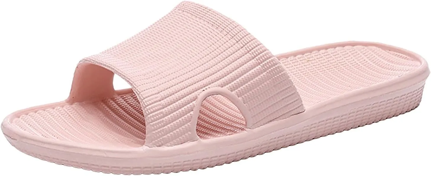 Summer Slides Sandals for Women Quick Drying Non Slip Slippers Beach Non Slip Sandals Shower Slides for Women