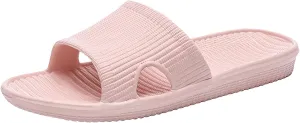 Summer Slides Sandals for Women Quick Drying Non Slip Slippers Beach Non Slip Sandals Shower Slides for Women